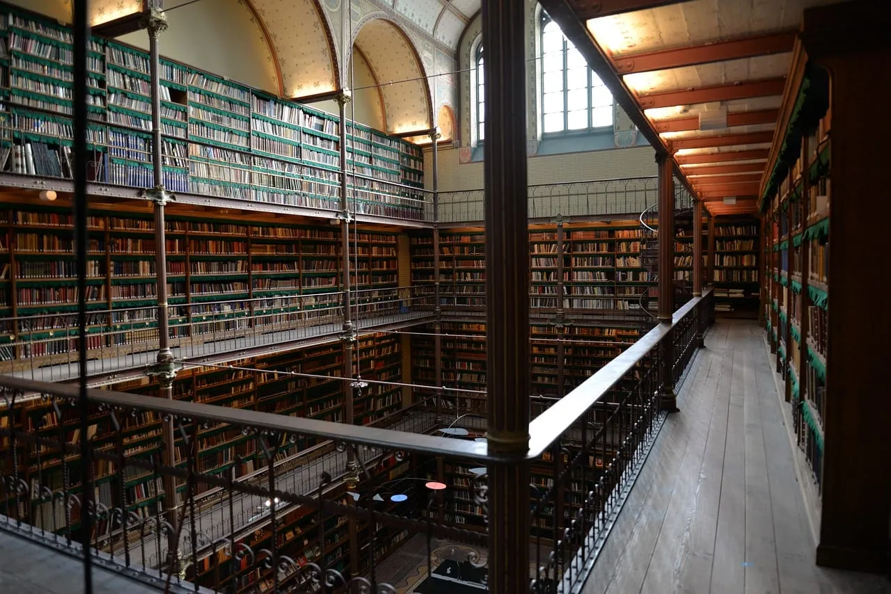 Die Bibliothek im Museum